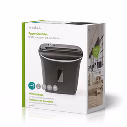 Nedis PASH120BKA4 destructeur de papier Découpage en bandes 22 cm Noir - Vue supplémentaire 12