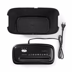 Nedis PASH120BKA4 destructeur de papier Découpage en bandes 22 cm Noir - Vue supplémentaire 14