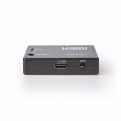 Nedis VSWI3453BK, HDMI, HDMI, Noir, Acrylonitrile-Butadiène-Styrène (ABS), Full HD, 340 MHz