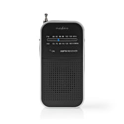 Nedis RDFM1110SI Radio portable Analogique Noir