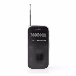 Nedis RDFM1110SI Radio portable Analogique Noir