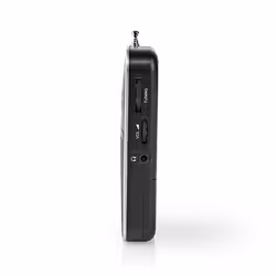 Nedis RDFM1110SI Radio portable Analogique Noir