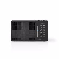 Nedis RDFM1200BK Radio portable Analogique Noir - Vue supplémentaire 2
