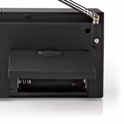 Nedis RDFM1200BK Radio portable Analogique Noir - Vue supplémentaire 7