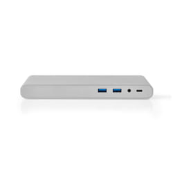 Nedis CCTB64991AL02 hub & concentrateur USB 3.2 Gen 1 (3.1 Gen 1) Type-C 5000 Mbit/s Blanc
