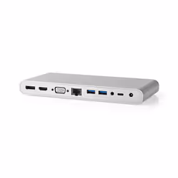 Nedis CCTB64991AL02 hub & concentrateur USB 3.2 Gen 1 (3.1 Gen 1) Type-C 5000 Mbit/s Blanc - Vue supplémentaire 5