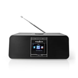 Nedis RDIN5005BK Radio portable Internet Numérique Noir