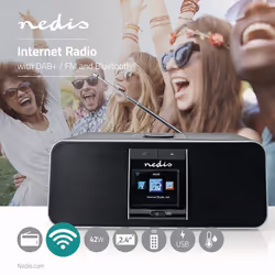 Nedis RDIN5005BK Radio portable Internet Numérique Noir - Vue supplémentaire 13