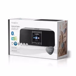 Nedis RDIN5005BK Radio portable Internet Numérique Noir - Vue supplémentaire 16