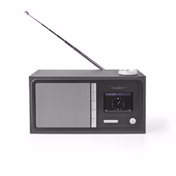 Nedis RDIN3000BK Radio portable Internet Numérique Noir