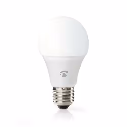 Nedis SmartLife, 9 W, 60 W, E27, 800 lm, 25000 h, Blanc chaud