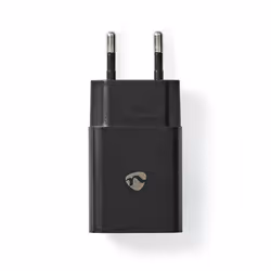 Nedis WCHAU242ABKP chargeur d'appareils mobiles Universel Noir Secteur Intérieure