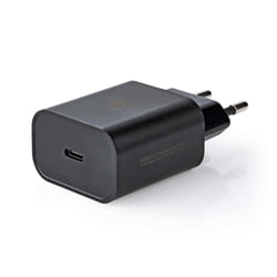 Nedis WCQC402ABK chargeur d'appareils mobiles Universel Noir Secteur Intérieure