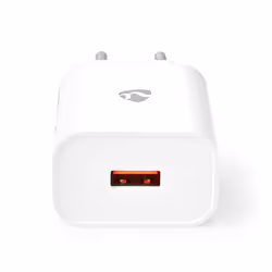 Nedis WCQC302AWT chargeur d'appareils mobiles Universel Blanc Secteur Intérieure