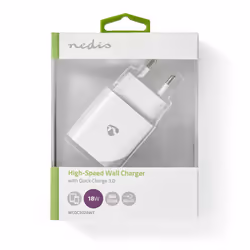 Nedis WCQC302AWT chargeur d'appareils mobiles Universel Blanc Secteur Intérieure - Vue supplémentaire 6