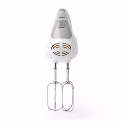 Nedis KAHM100CWT mixeur Batteur à main 200 W Gris, Blanc
