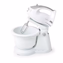 Nedis KAHM110CWT mixeur Batteur à main 200 W Gris, Blanc