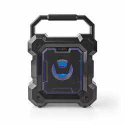 Nedis SPBT1003BK, 1.0 canaux, 2-voies, 7,6 cm, 5 W, 1,7 W, 100 - 18000 Hz