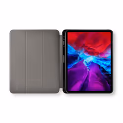Nedis TCVR20008GY étui pour tablette 12.9" Folio Noir, Gris