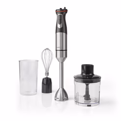 Nedis KAHB400CAL blender Mélangeur par immersion 800 W Aluminium, Noir - Vue supplémentaire 9