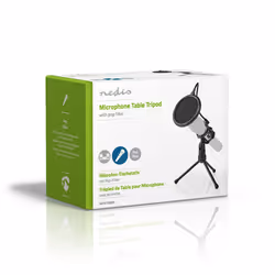 Nedis MPST00BK support pour microphone Pied de micro pour bureau - Vue supplémentaire 10