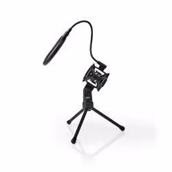 Nedis MPST00BK support pour microphone Pied de micro pour bureau