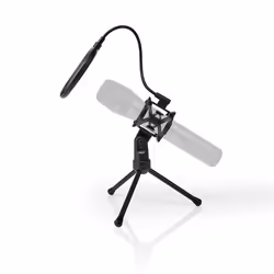 Nedis MPST00BK support pour microphone Pied de micro pour bureau - Vue supplémentaire 7