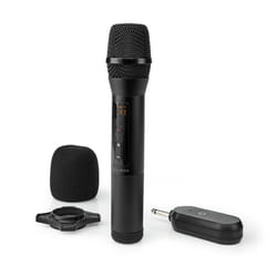 Nedis Microphones Noir Microphone de karaoké