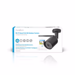 Nedis WiFi Smart Outdoor IP-camera | Full HD | Metalen behuizing | Waterdicht (IP65) Cosse Caméra de sécurité IP Extérieure 1920 x 1080 pixels Plafond/mur - Vue supplémentaire 19