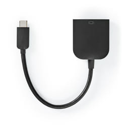 Nedis CCGP64852BK02 adaptateur graphique USB 1920 x 1200 pixels Noir