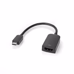 Nedis CCGB64652BK02 0,2 m USB Type-C HDMI Noir