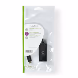 Nedis CCGP64452BK02 câble vidéo et adaptateur 0,2 m USB Type-C HDMI Noir - Vue supplémentaire 4