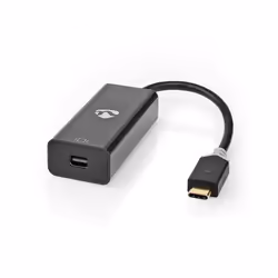 Nedis CCBW64452AT02 câble vidéo et adaptateur 0,2 m USB Type-C Mini DisplayPort Anthracite - Vue supplémentaire 4