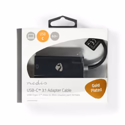 Nedis CCBW64452AT02 câble vidéo et adaptateur 0,2 m USB Type-C Mini DisplayPort Anthracite - Vue supplémentaire 5