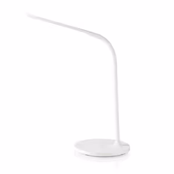 Nedis LTLGQ3M2WT, Blanc, ABS, Caoutchouc, Chambre à coucher, Home office, Cuisine, Salon, Bureau, Étude, Blanc, Type C, Ampou ...