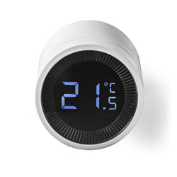 Nedis Zigbee Smart Radiatorknop thermostat Blanc