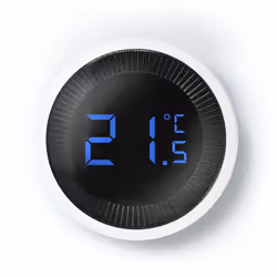 Nedis Zigbee Smart Radiatorknop thermostat Blanc