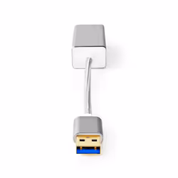 Nedis CCTB61950AL02, Avec fil, USB, Ethernet, 1000 Mbit/s, Blanc