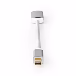 Nedis CCTB37650AL02, 0,2 m, HDMI Type A (Standard), Mini DisplayPort, Femelle, Mâle, Droit