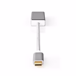 Nedis CCTB64550AL02, 0,2 m, USB Type-C, Mini DisplayPort, Mâle, Femelle, Droit