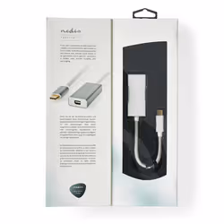 Nedis CCTB64550AL02 câble vidéo et adaptateur 0,2 m USB Type-C Mini DisplayPort Argent - Vue supplémentaire 7