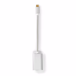 Nedis CCTB64580AL02 câble vidéo et adaptateur 0,2 m USB Type-C Mini DisplayPort Argent - Vue supplémentaire 4