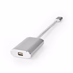 Nedis CCTB64580AL02 câble vidéo et adaptateur 0,2 m USB Type-C Mini DisplayPort Argent - Vue supplémentaire 6