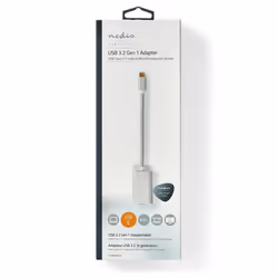 Nedis CCTB64580AL02 câble vidéo et adaptateur 0,2 m USB Type-C Mini DisplayPort Argent - Vue supplémentaire 7