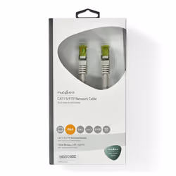 Nedis CCBW85420GY20 câble de réseau Gris 2 m Cat7 S/FTP (S-STP)