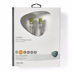 Nedis CCBW85420GY100 câble de réseau Gris 10 m Cat7 S/FTP (S-STP)