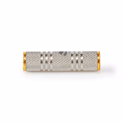 Nedis CATB22950GD changeur de genre de câble 3.5 mm 3,5 mm Or, Métallique