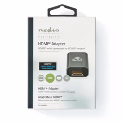 Nedis CVTB34906GY changeur de genre de câble HDMI Gris - Vue supplémentaire 6