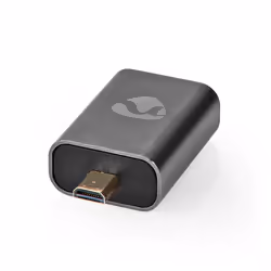 Nedis CVTB34907GY, micro HDMI, HDMI, Anthracite