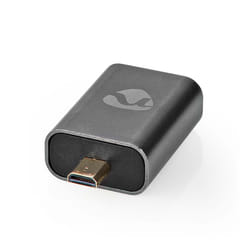Nedis CVTB34907GY changeur de genre de câble micro HDMI HDMI Anthracite